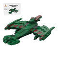 MOC - 115180 Klingon Negh'Var Warship Building Blocks - LesDiy -