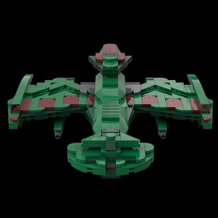 MOC - 115180 Klingon Negh'Var Warship Building Blocks - LesDiy -