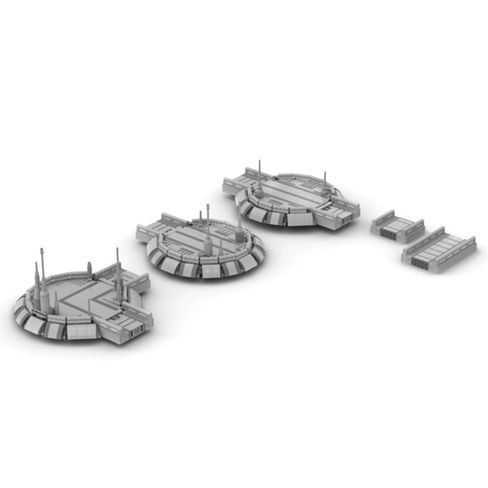 MOC - 115439 Military Modular Small Landing Platform - LesDiy -