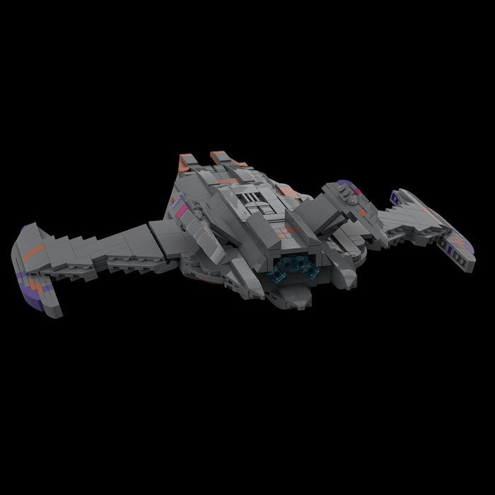 MOC - 115454 Battlecruiser Model Spaceship Building Blocks - LesDiy -