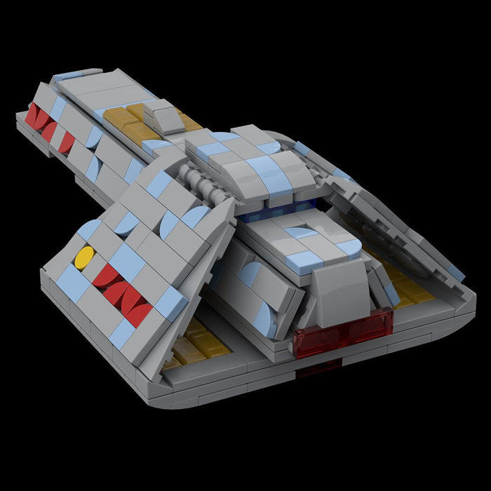MOC - 116677 T'Pau Starship Model Building Blocks - LesDiy -