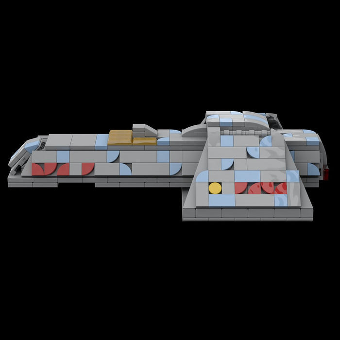 MOC - 116677 T'Pau Starship Model Building Blocks - LesDiy -