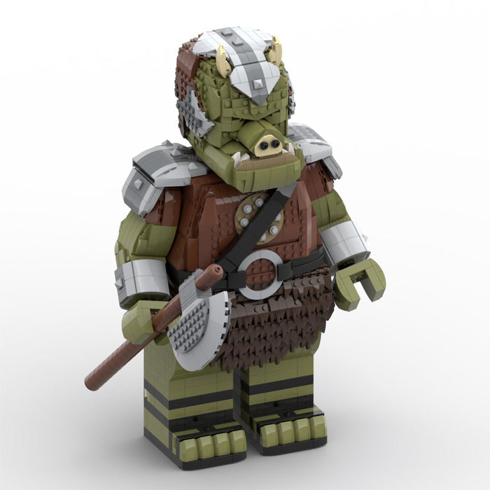 MOC - 116944 Gamorrean Guard Mega Figure(with Helmet) - LesDiy -