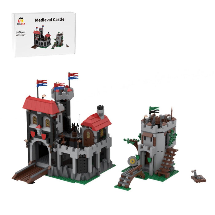 MOC - 116972 Medieval Castle Building Blocks - LesDiy -