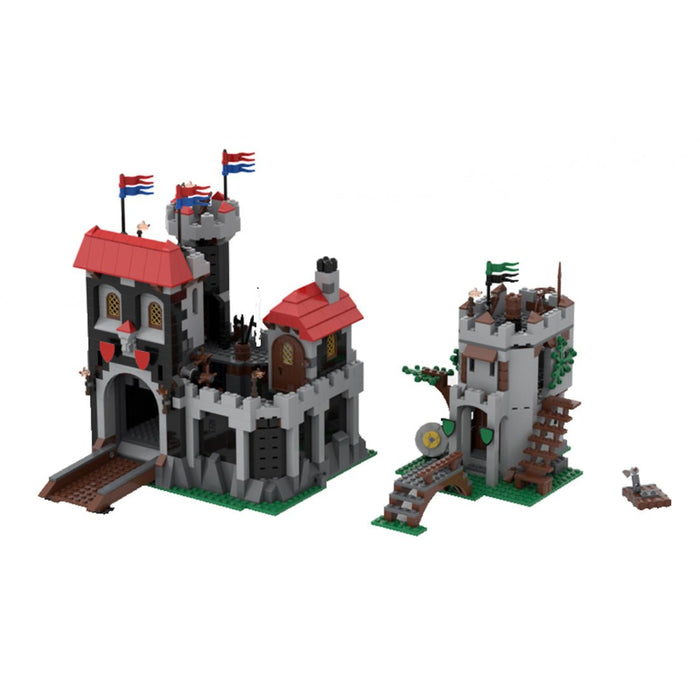 MOC - 116972 Medieval Castle Building Blocks - LesDiy -