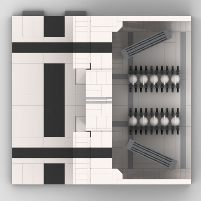 MOC - 117077 Military Modular Armory Building Blocks - LesDiy -