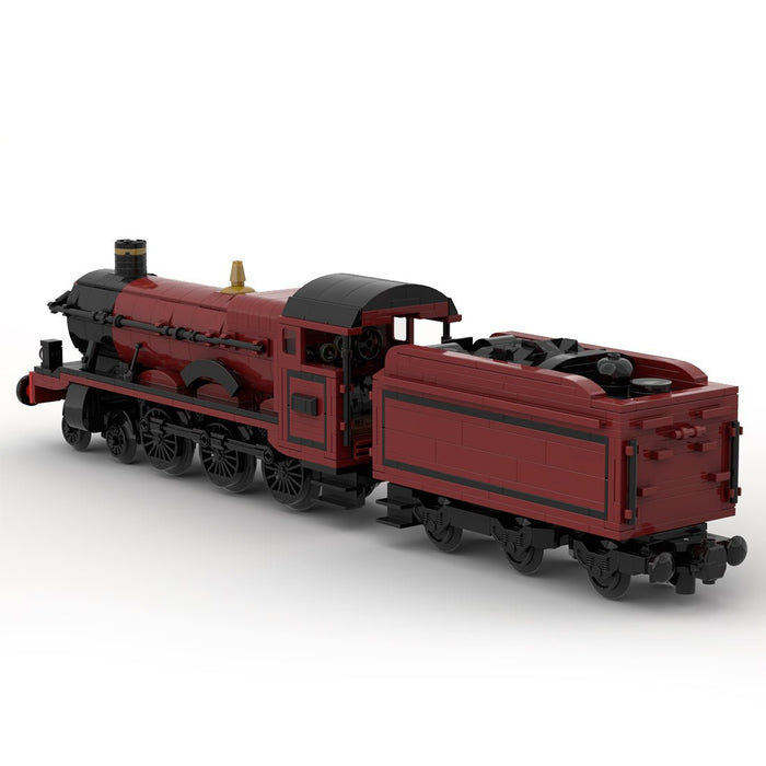 MOC - 117702 GWR 8W Hall Class "Olton - Hall" Steam Locomotive - LesDiy - Locomotive -