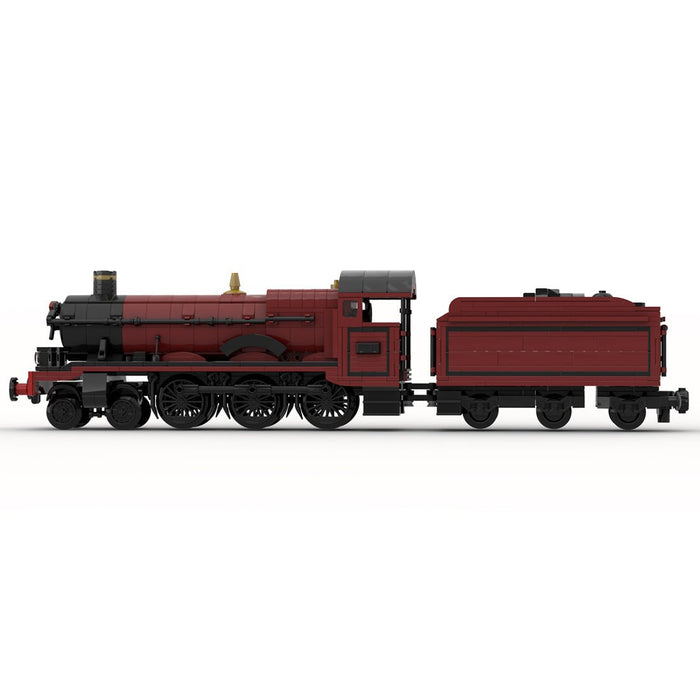 MOC - 117702 GWR 8W Hall Class "Olton - Hall" Steam Locomotive - LesDiy - Locomotive -