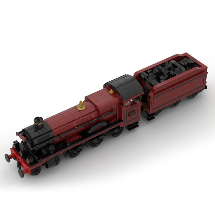 MOC - 117702 GWR 8W Hall Class "Olton - Hall" Steam Locomotive - LesDiy - Locomotive -