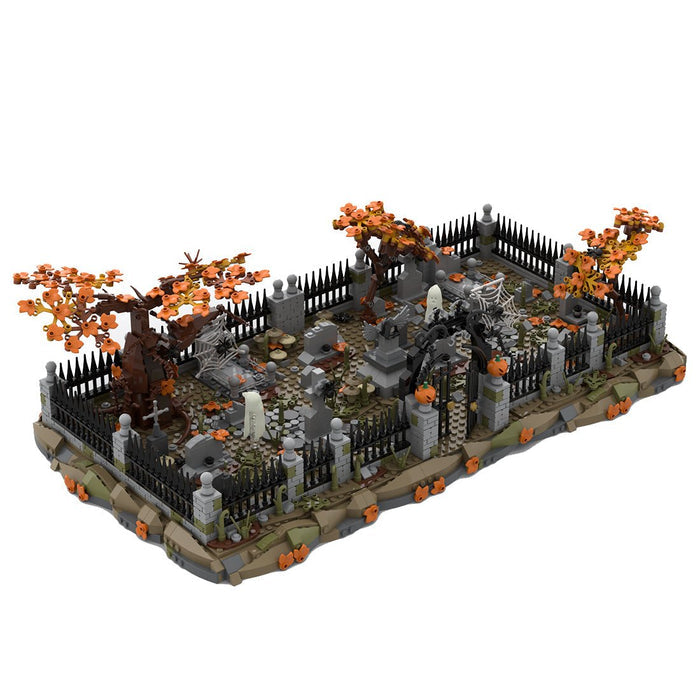 MOC - 118177 Haunted Cemetery - LesDiy -