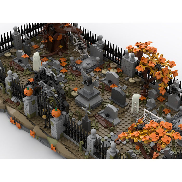MOC - 118177 Haunted Cemetery - LesDiy -