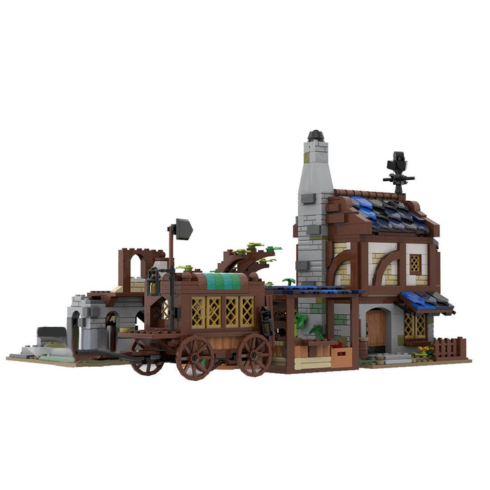 MOC - 120195 Medieval Village Pack Building Blocks - LesDiy -
