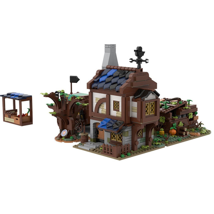 MOC - 120195 Medieval Village Pack Building Blocks - LesDiy -