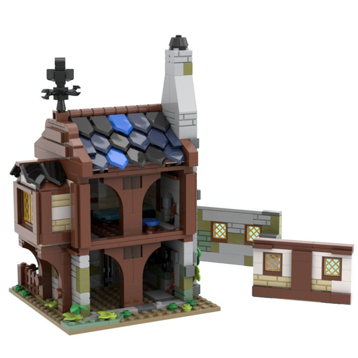 MOC - 120195 Medieval Village Pack Building Blocks - LesDiy -