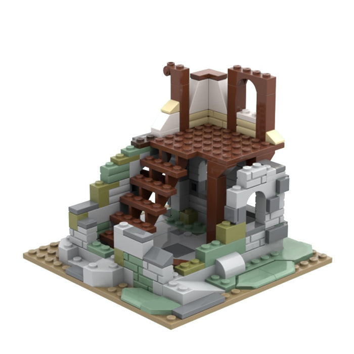 MOC - 120195 Medieval Village Pack Building Blocks - LesDiy -