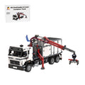 MOC - 120710 NG Hookloader & Crane Container Truck Building Blocks - LesDiy -