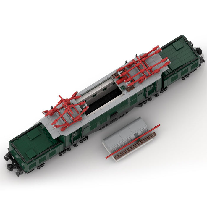 MOC - 120839 8W DB - Baureihe 194 E94 Train - LesDiy - Locomotive -