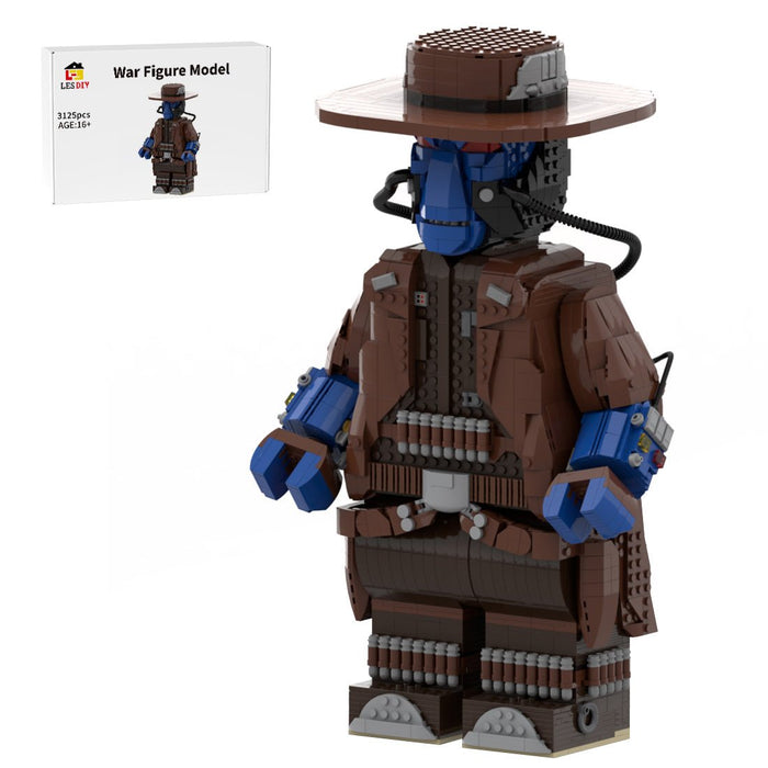MOC - 121237 Cad Bane Mega Figure Building Blocks - LesDiy -
