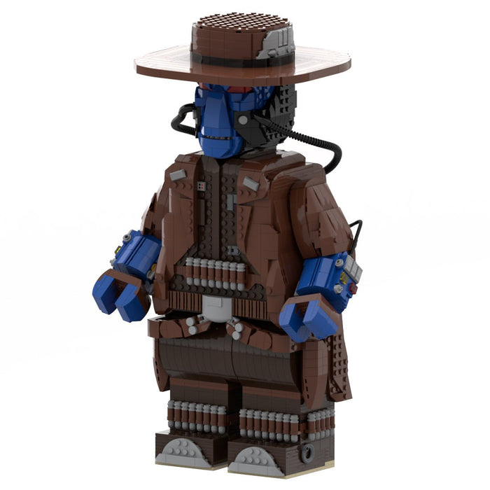 MOC - 121237 Cad Bane Mega Figure Building Blocks - LesDiy -