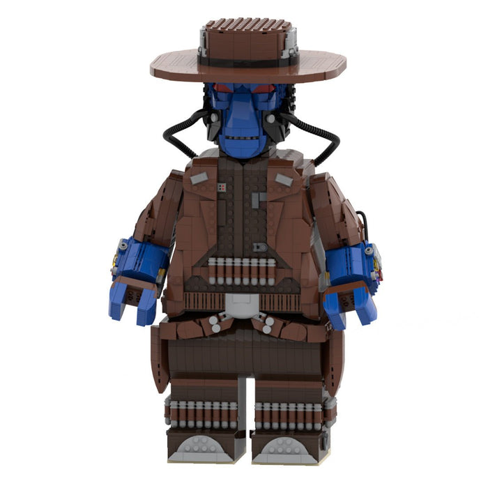 MOC - 121237 Cad Bane Mega Figure Building Blocks - LesDiy -