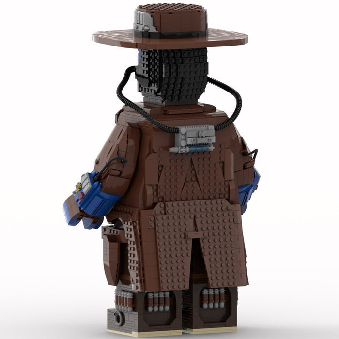 MOC - 121237 Cad Bane Mega Figure Building Blocks - LesDiy -