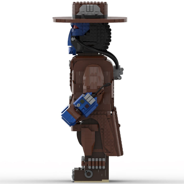 MOC - 121237 Cad Bane Mega Figure Building Blocks - LesDiy -