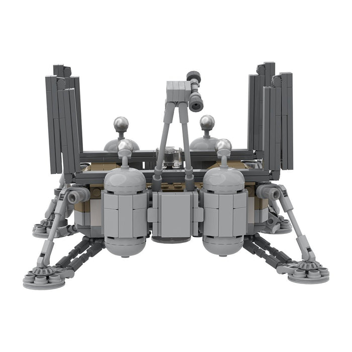 MOC - 122248 LOK Luna 17 (Ye - 8 series) (Soviet Moon Rover Lander) - LesDiy -