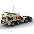 MOC - 122611 Military Truck Model Building blocks - LesDiy - Tan