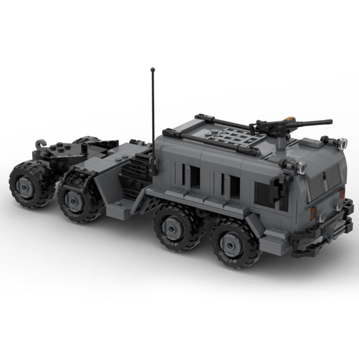 MOC - 122611 Military Truck Model Building blocks - LesDiy - Grey