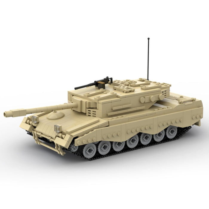 MOC - 122613 Main Battle Tank Building blocks - LesDiy -