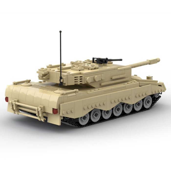 MOC - 122613 Main Battle Tank Building blocks - LesDiy -
