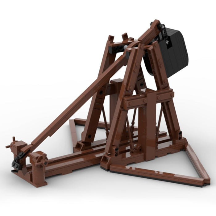 MOC - 122615 Medieval Projectile Trebuchet Model - LesDiy -