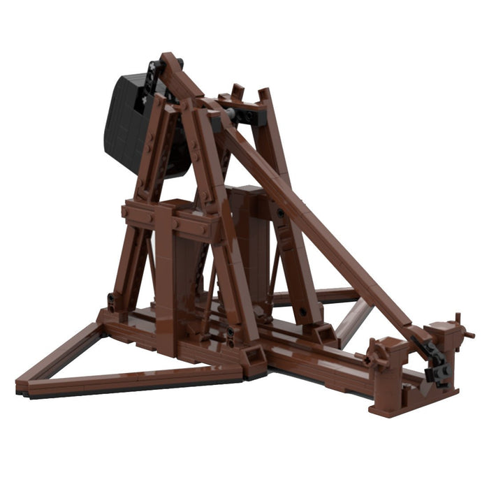MOC - 122615 Medieval Projectile Trebuchet Model - LesDiy -