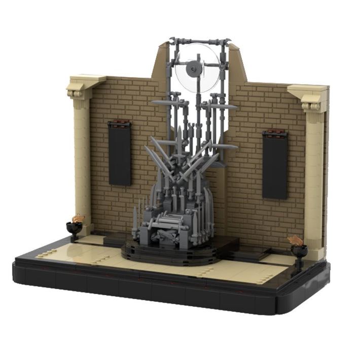 MOC - 124630 Film Throne Model Building Blocks - LesDiy -