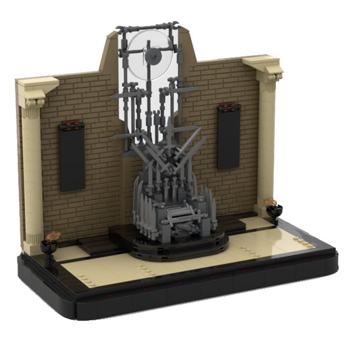 MOC - 124630 Film Throne Model Building Blocks - LesDiy -