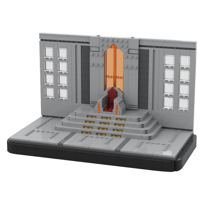 MOC - 124631 Film Throne Model Building Blocks - LesDiy -