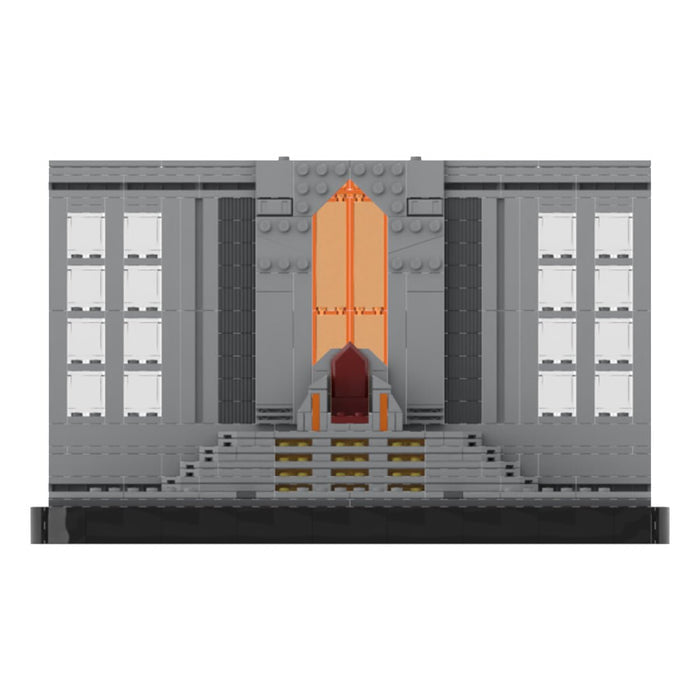 MOC - 124631 Film Throne Model Building Blocks - LesDiy -