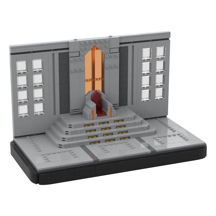 MOC - 124631 Film Throne Model Building Blocks - LesDiy -