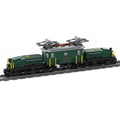 MOC - 124952 Swiss Locomotive Crocodile - Green - LesDiy -
