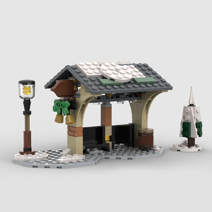 MOC - 124954 Christmas Winter Station - LesDiy -