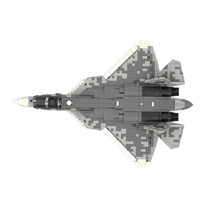 MOC - 125117 Sukhoi SU - 57 Felon | 1:35 Scale Building Blocks - LesDiy - Building Blocks -