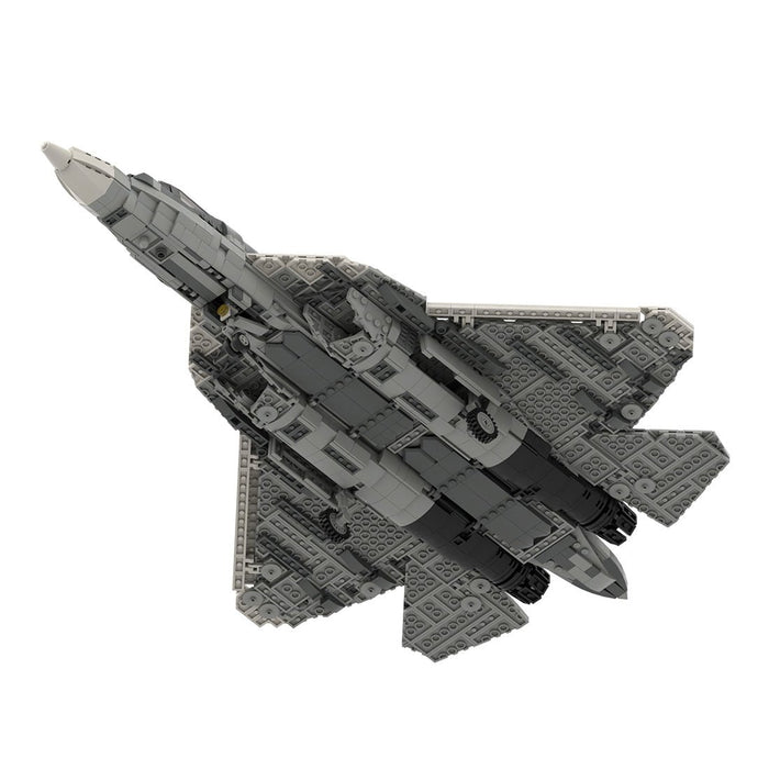 MOC - 125117 Sukhoi SU - 57 Felon | 1:35 Scale Building Blocks - LesDiy - Building Blocks -