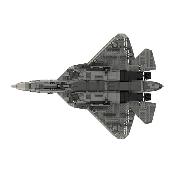 MOC - 125117 Sukhoi SU - 57 Felon | 1:35 Scale Building Blocks - LesDiy - Building Blocks -