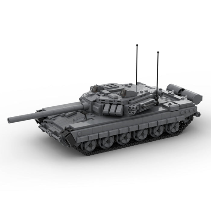 MOC - 125128 1/35 T - 90 Main Battle Tank Model - LesDiy -