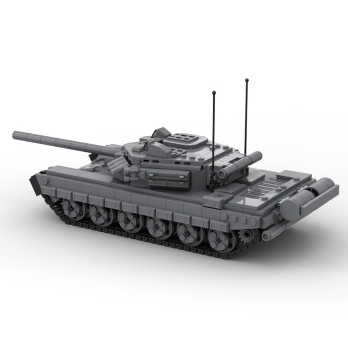 MOC - 125128 1/35 T - 90 Main Battle Tank Model - LesDiy -