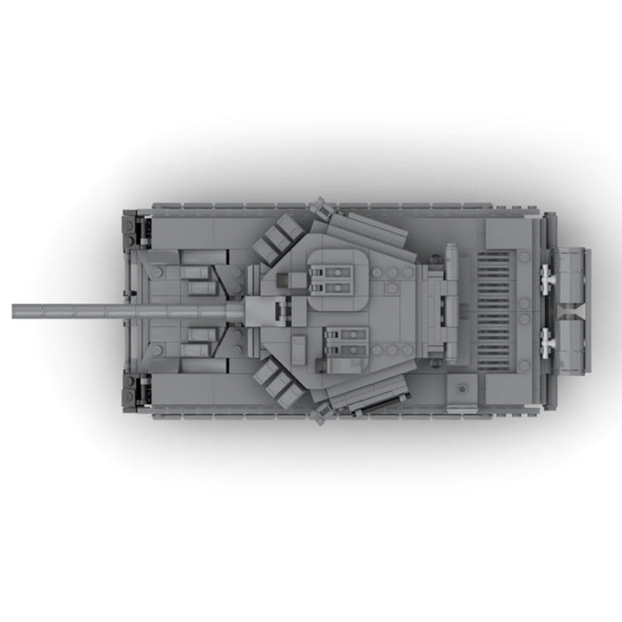 MOC - 125128 1/35 T - 90 Main Battle Tank Model - LesDiy -