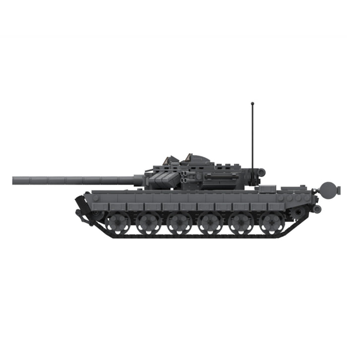 MOC - 125128 1/35 T - 90 Main Battle Tank Model - LesDiy -
