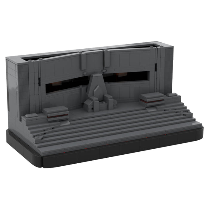 MOC - 125131 Fortress Throne Model Building Blocks - LesDiy -