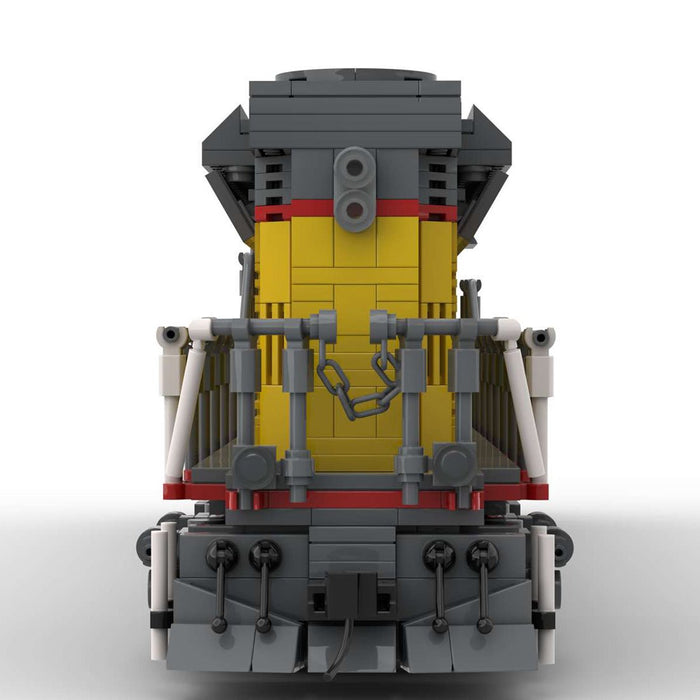 MOC - 125310 EMD - SD90/43MAC Union Pacific Train Model - LesDiy - Building Blocks -