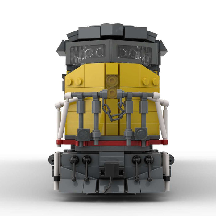 MOC - 125310 EMD - SD90/43MAC Union Pacific Train Model - LesDiy - Building Blocks -